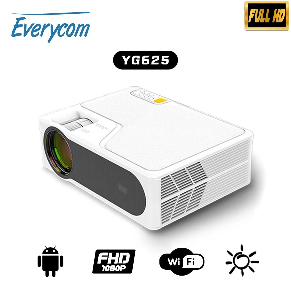 Everycom YG625 ȸǿ LED ǮHD 1920*1080P 7000  ȵ̵ 9.0  USB 4K Ȩó׸ Ʈ Ʈ